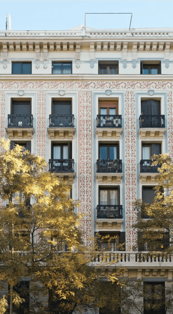 fachada casa Elara , calle Alcala 124